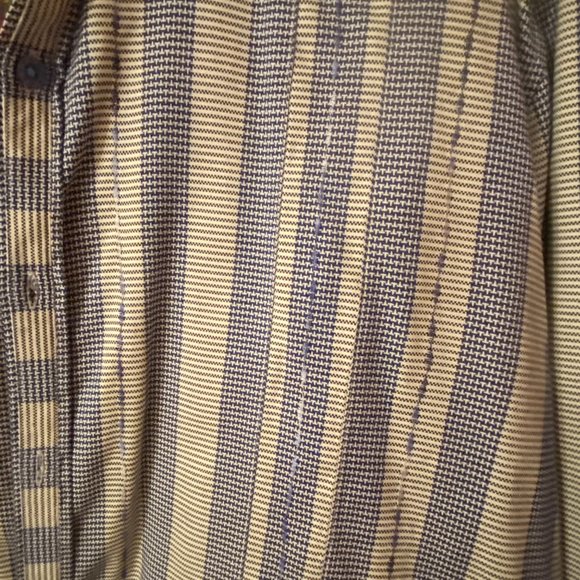 Robert Graham Dress Shirt, Men's Size 3XL/3TG - Blue Design - Picture 8 of 8